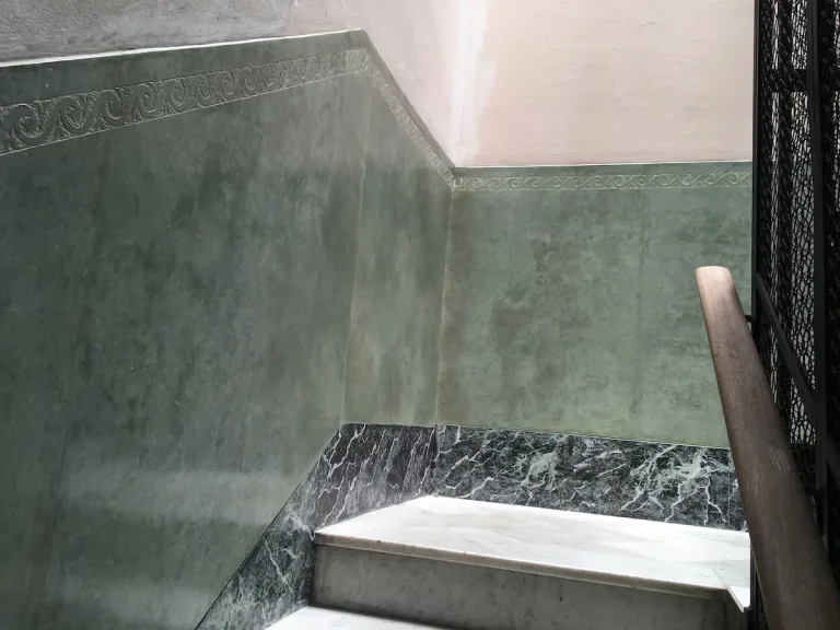 Staircase after restoration