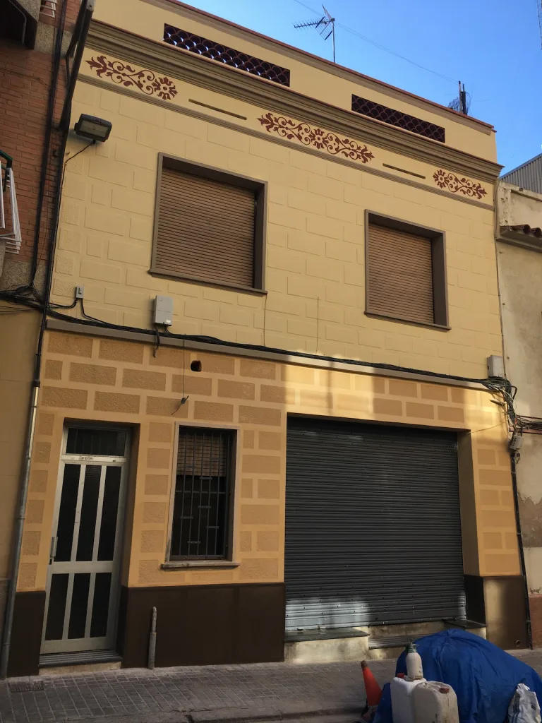 Façade after restoration